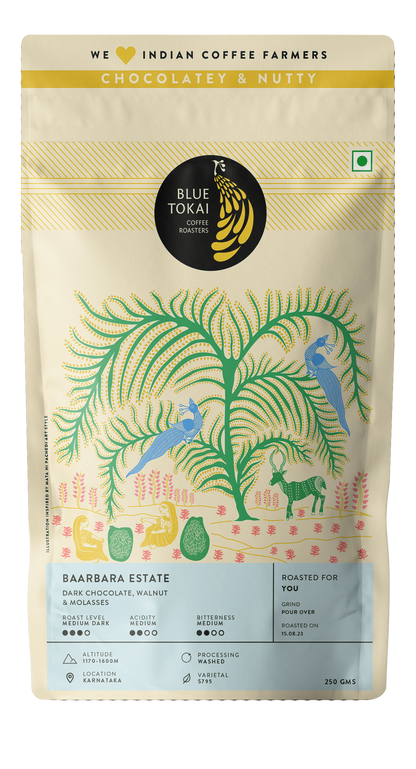 Baarbara Estate Arabica- Buy Freshly Roasted Coffee Beans Online - Blue Tokai Coffee Roasters