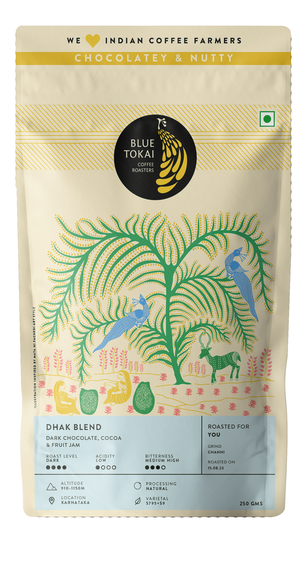 Dhak Blend- Buy Freshly Roasted Coffee Beans Online - Blue Tokai Coffee Roasters