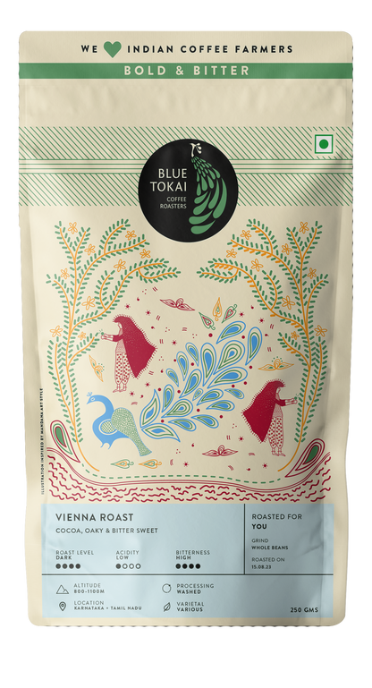 Vienna Roast- Buy Freshly Roasted Coffee Beans Online - Blue Tokai Coffee Roasters