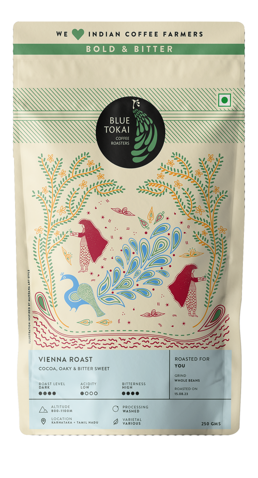 Vienna Roast- Buy Freshly Roasted Coffee Beans Online - Blue Tokai Coffee Roasters