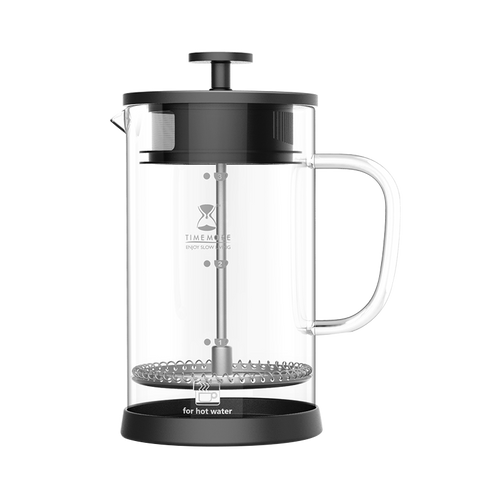 TIME MORE FRENCH PRESS 3.0 DUAL FILTER MESH(350ML)- Buy Freshly Roasted Coffee Beans Online - Blue Tokai Coffee Roasters
