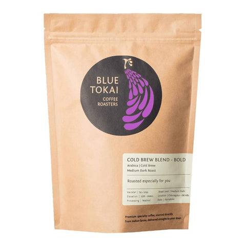Cold Brew Blend Bold- Buy Freshly Roasted Coffee Beans Online - Blue Tokai Coffee Roasters
